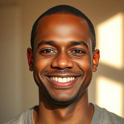 Portrait de Antoine Martin souriant