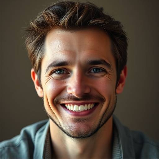 Portrait de Laurent Dubois souriant