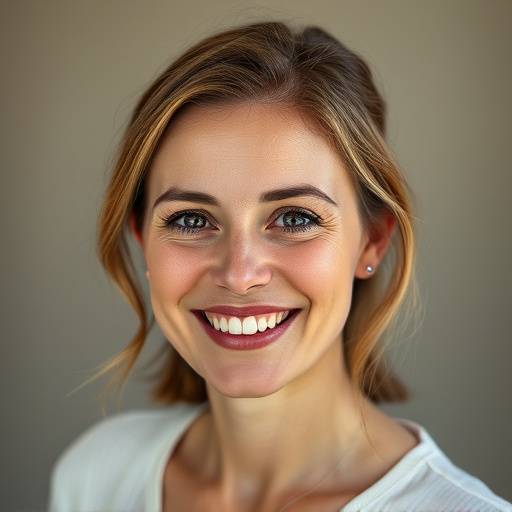 Portrait de Sophie Bertrand souriante